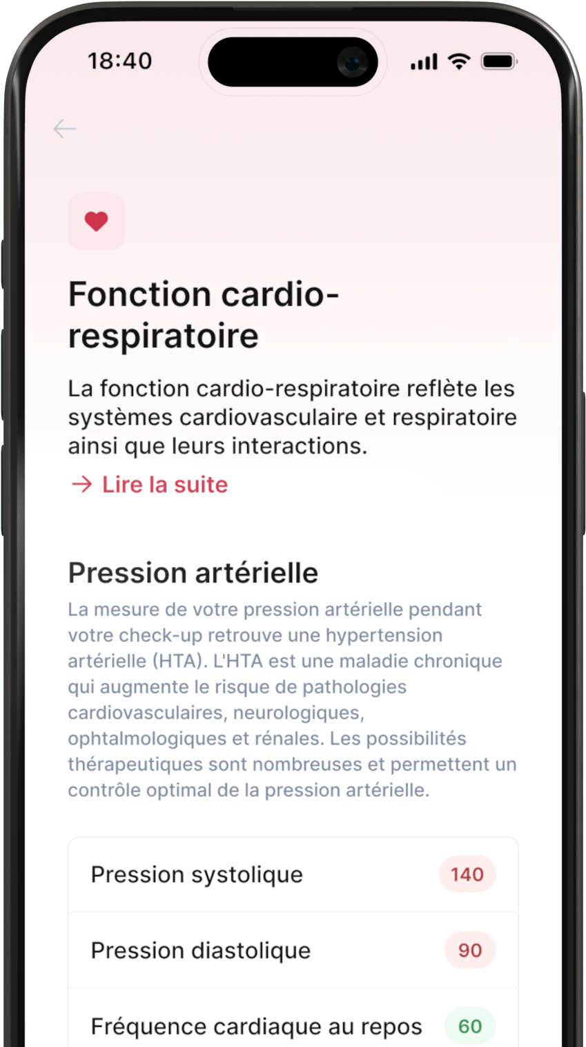 Fonction cardio-respiratoire